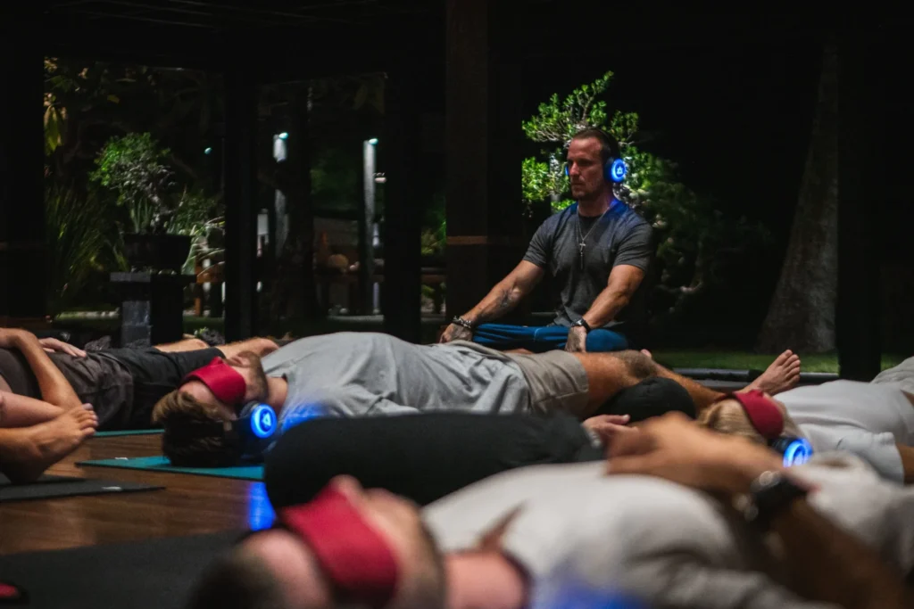 9D breathwork therapy session