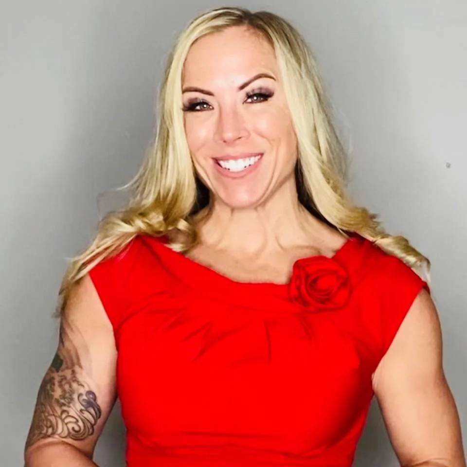 FB red dress — 9D Breathwork